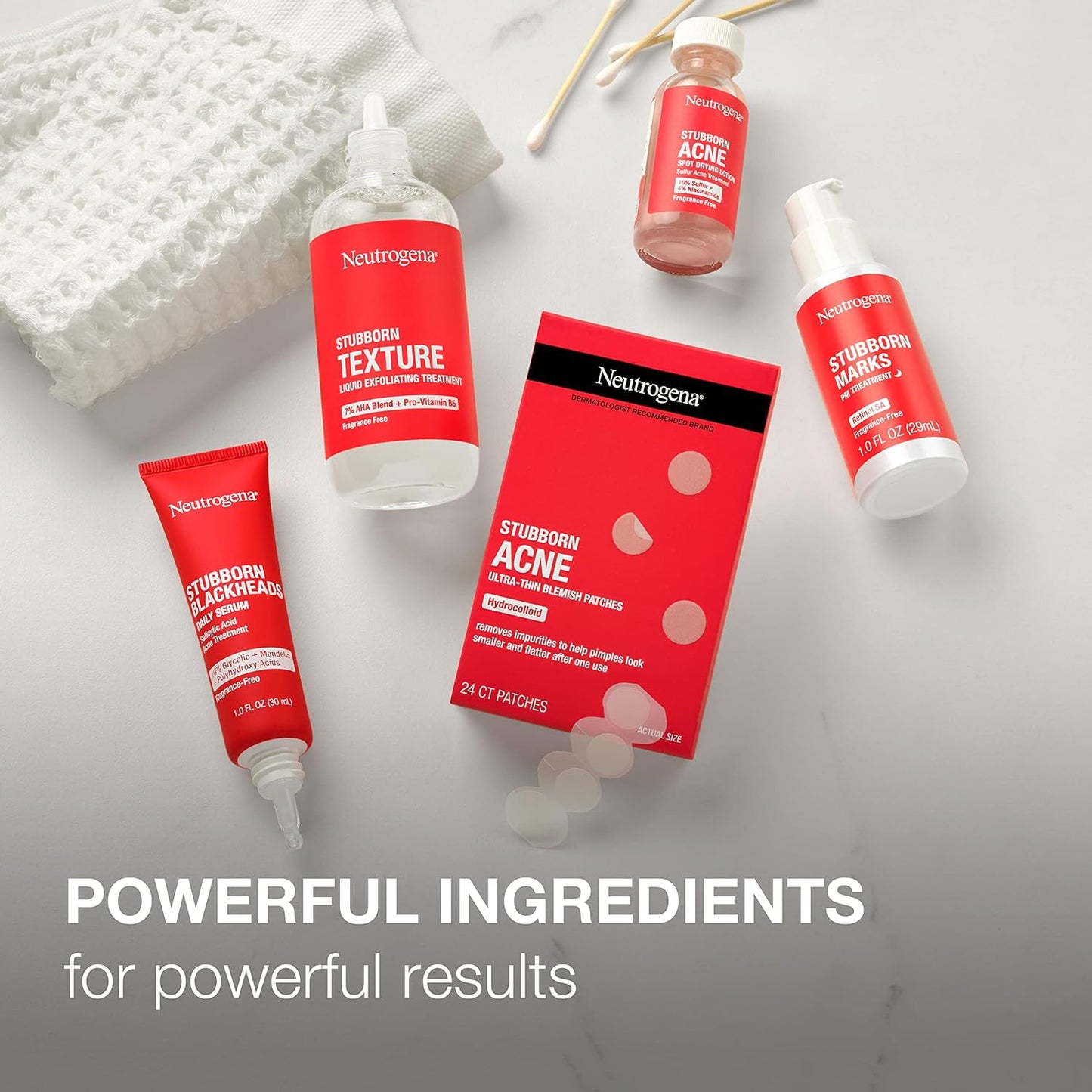 Neutrogena Stubborn Acne AM Treatment – Fast-Acting Daytime Acne Spot Treatment, Visible Results in 4 Hours