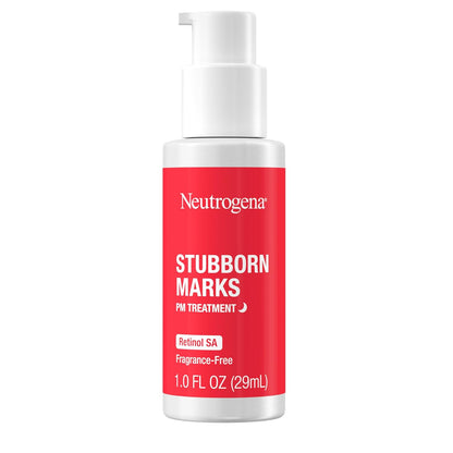 Neutrogena Stubborn Marks Treatment – Clean, Multi-Step Skincare Staple for Acne-Prone Skin, 1.0 Fl Oz