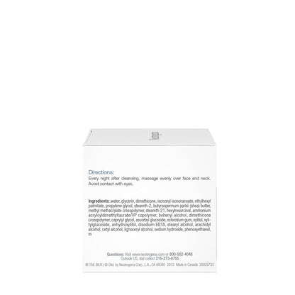 Neutrogena Triple Age Repair Moisturizer – Calming Nightly Self-Care Jar for Face and Neck Anti-Aging