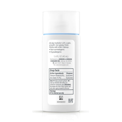 Neutrogena Ultra Sheer Liquid Mineral Sunscreen for Face – Clean, Uncluttered SPF 70 for Intentional Vanity Counters