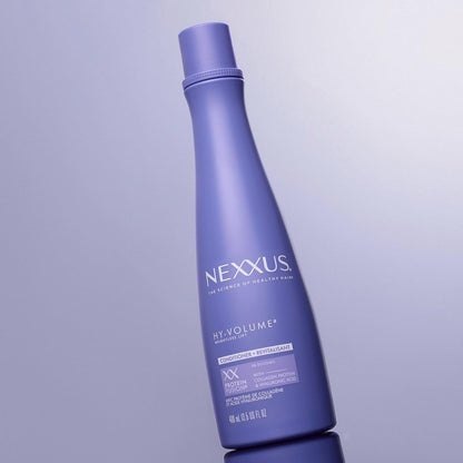 Nexxus HY-VOLUME Conditioner – Premium 13.5 Fl Oz Collagen Protein Lift System, Expert-Crafted 48-Hour Volume