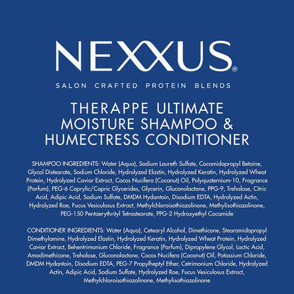 Nexxus Luxury Moisture Duo Gift – Salon-Quality Shampoo and Conditioner for Beauty-Loving Gift Givers