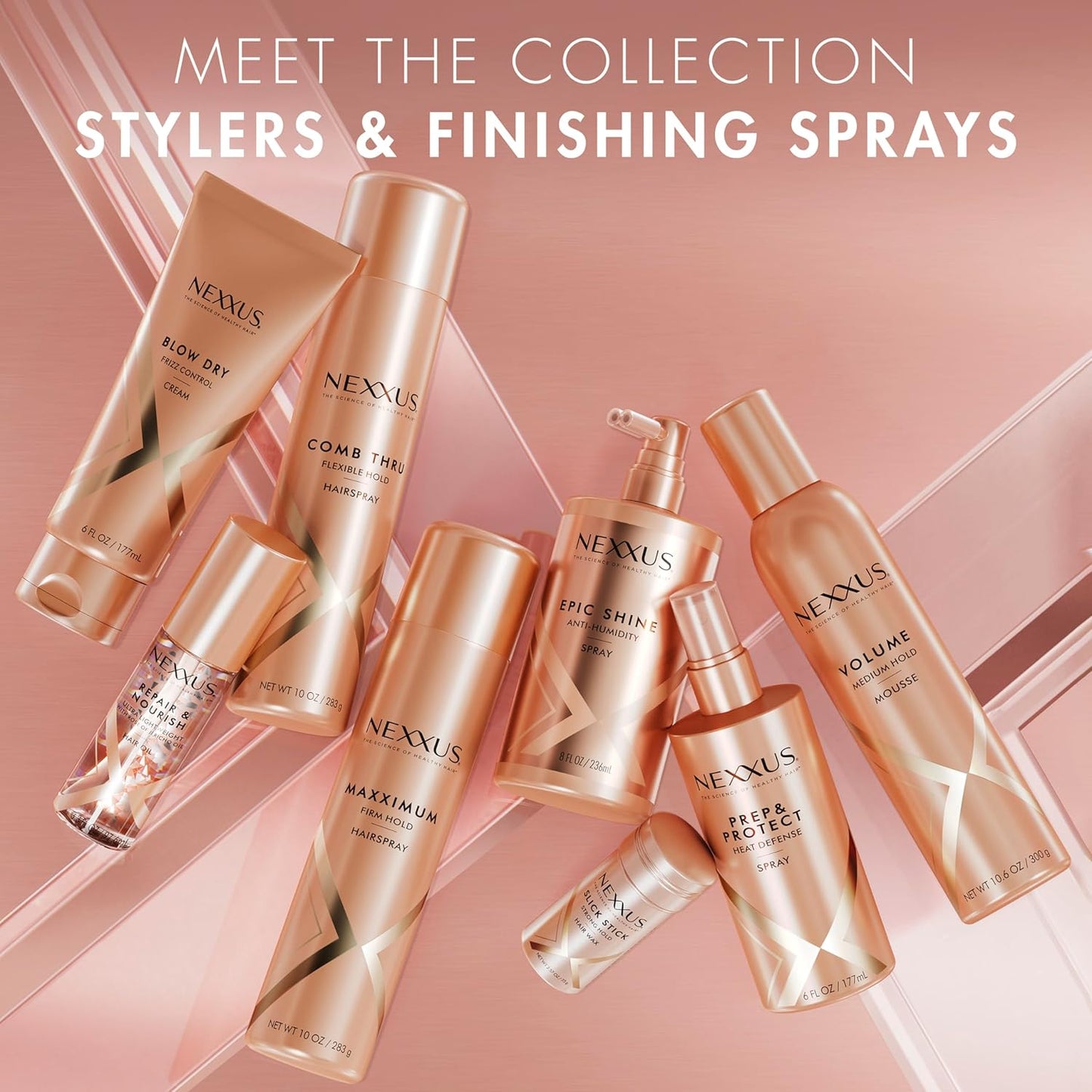 Nexxus Nourishing Prep & Protect Mist – Elegant Salon-Pedigree Styling for Elevated Home Rituals