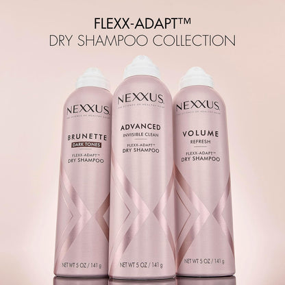 Nexxus Refreshing Dry Shampoo – Mindful Hair Ritual for Oily Roots, Protein-Infused Invisible Mist, 5 oz