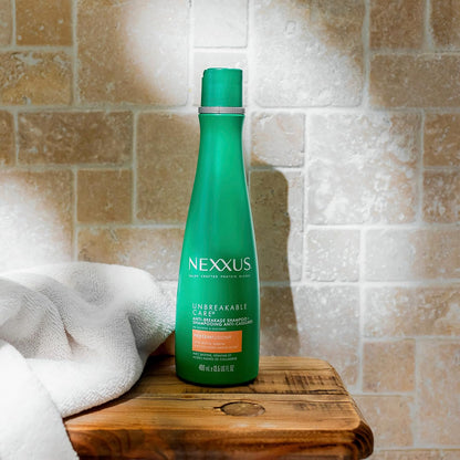 Nexxus Unbreakable Duraplex Shampoo – Nourishing Bath Time Ritual to Reduce Hair Fall Stress