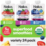 Noka Organic Superfood Pouches – Housewarming Gift for Plant-Based Households, 12 Pack