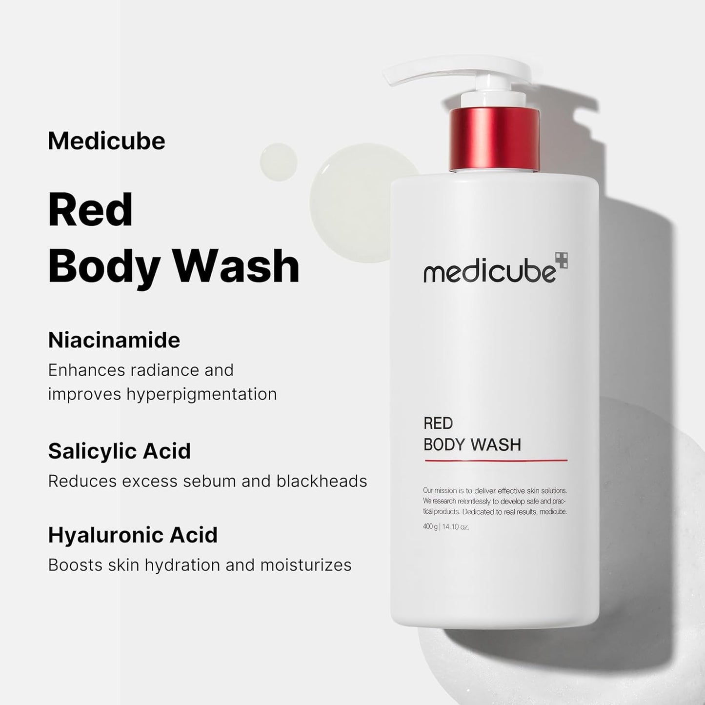 niacinamide for brightening, soothing, and oil regulation
