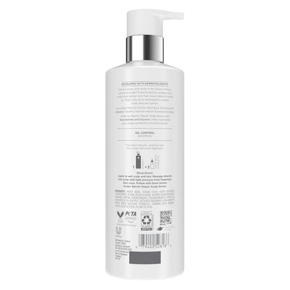 niacinamide to regenerate the scalp's protective moisture barrier