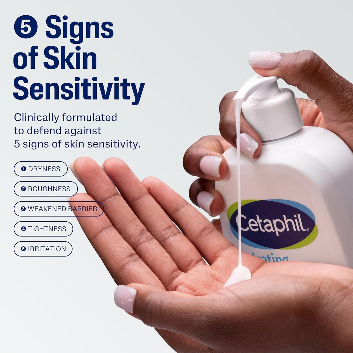 niacinamide (vitamin b3) and panthenol (vitamin b5) for barrier repair and hydration