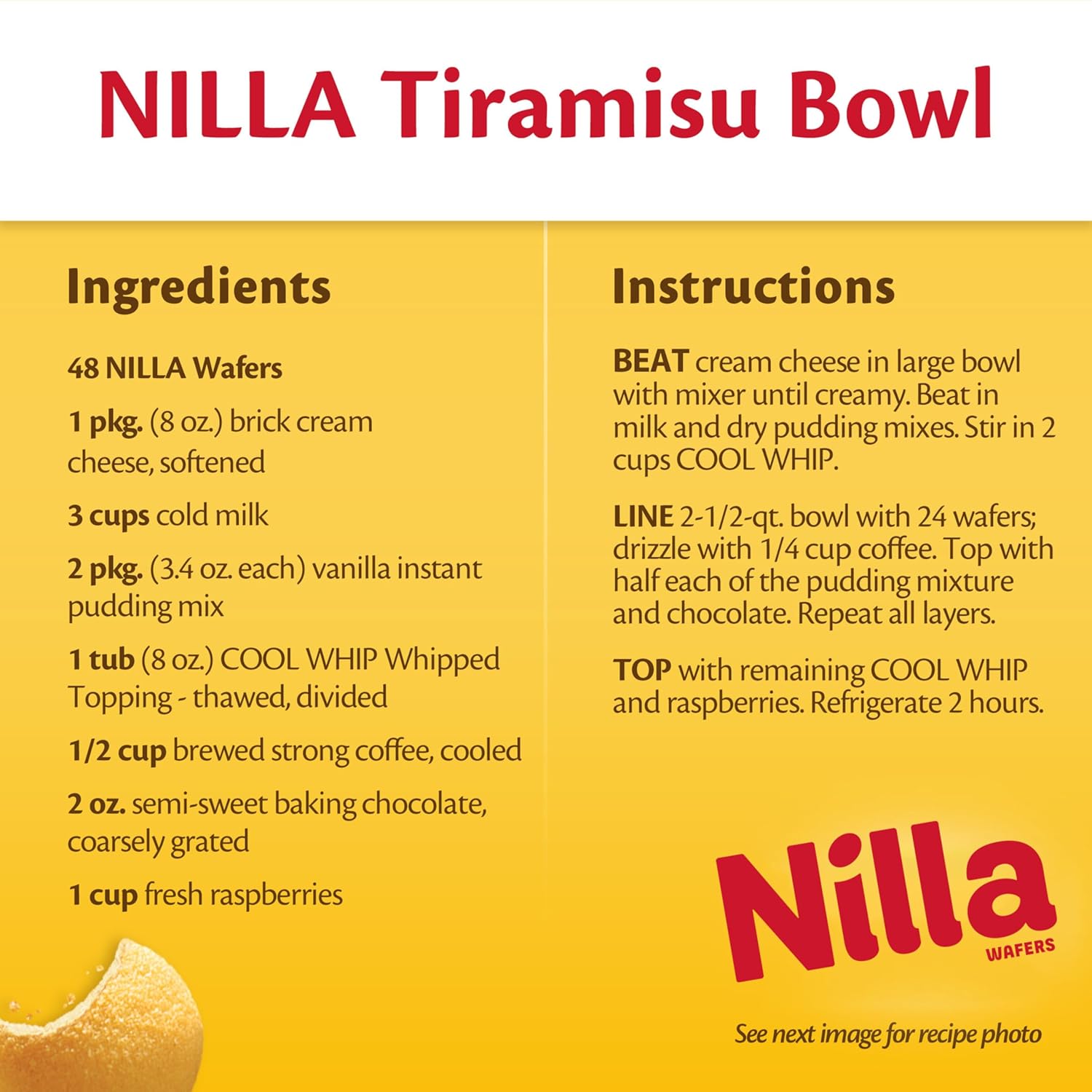 NILLA Wafers Cookies, Vanilla Wafers Lunchbox Snack for Children, Crispy Vanilla Wafers for Kid-Friendly Dessert Cups