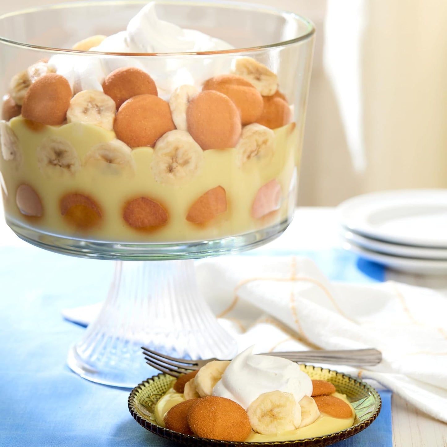 NILLA Wafers Cookies, Vanilla Wafers Lunchbox Snack for Children, Crispy Vanilla Wafers for Kid-Friendly Dessert Cups