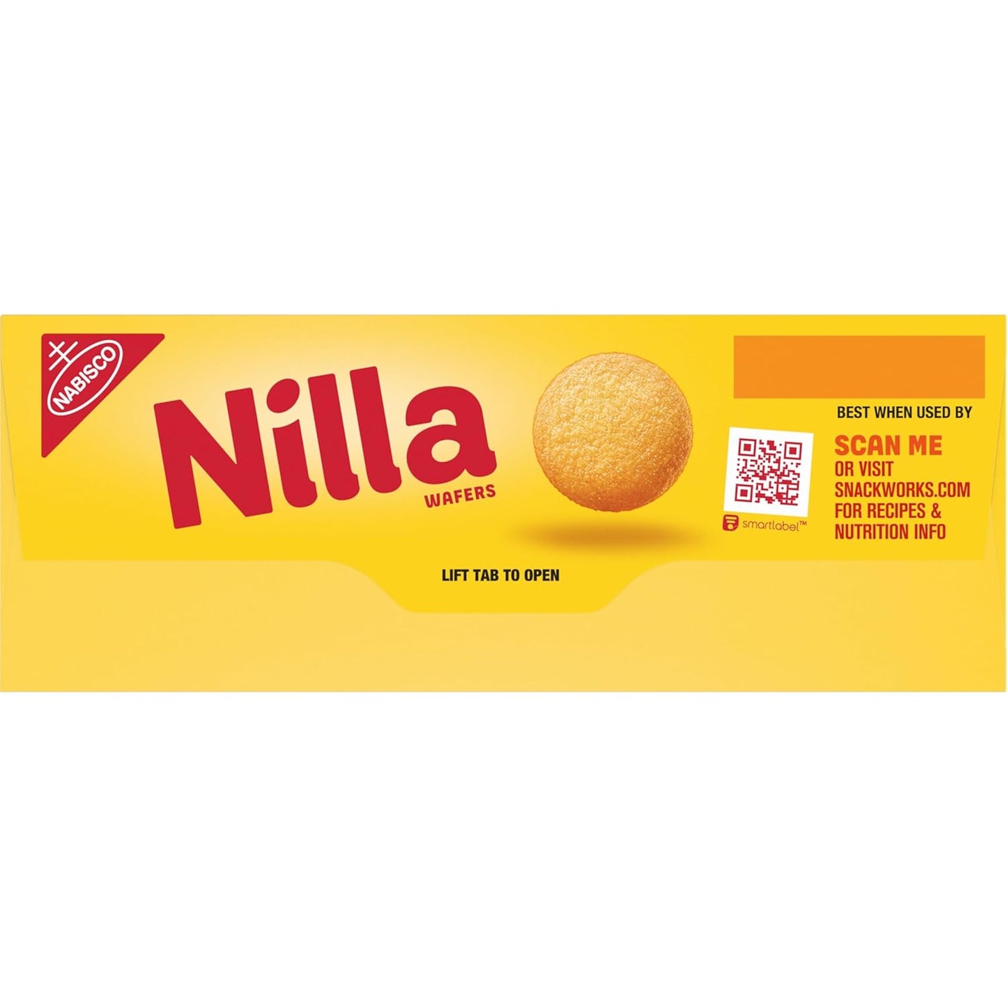 NILLA Wafers Cookies, Vanilla Wafers Lunchbox Snack for Children, Crispy Vanilla Wafers for Kid-Friendly Dessert Cups