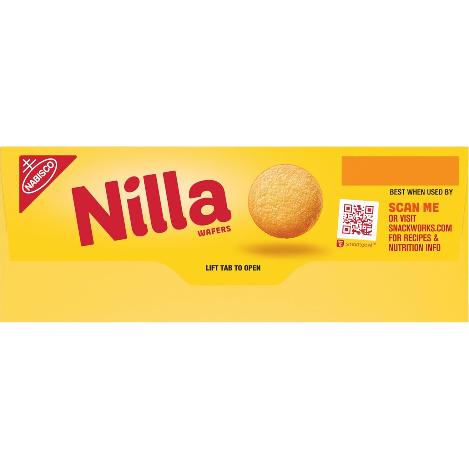 NILLA Wafers Cookies, Vanilla Wafers Lunchbox Snack for Children, Crispy Vanilla Wafers for Kid-Friendly Dessert Cups