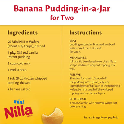NILLA Wafers Mini Cookies – Gentle Vanilla Wafer Snack for Sensitive Stomachs and Soft Diets