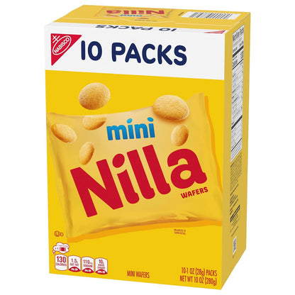 NILLA Wafers Mini Cookies – Gentle Vanilla Wafer Snack for Sensitive Stomachs and Soft Diets