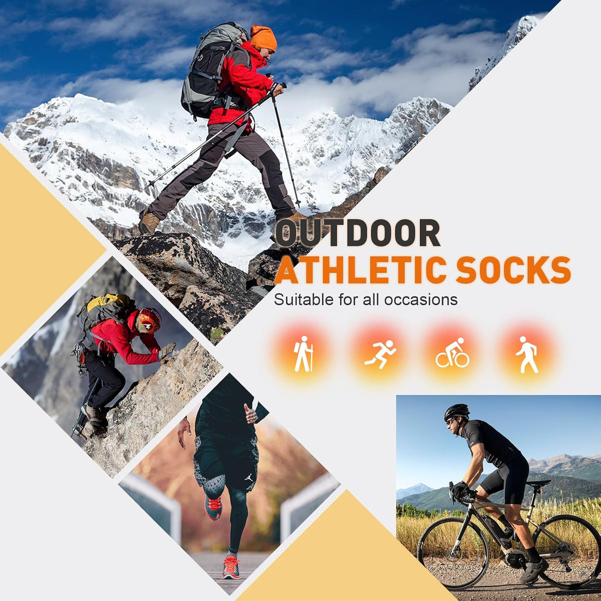 Niorasen Merino Wool Socks – Cozy Bed Socks for Restful Sleep in Cold Bedrooms & Winter Nights