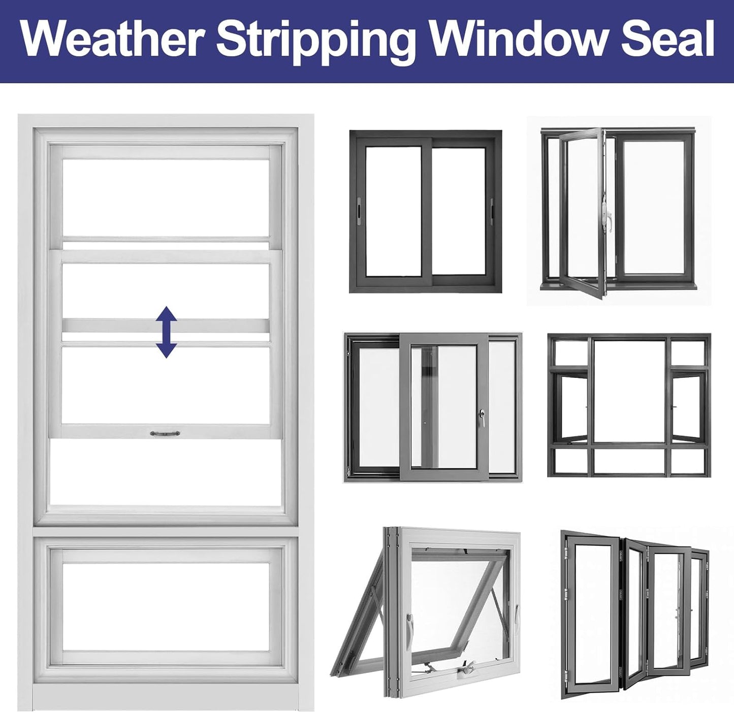 Nisorlin Foam Weatherstripping Window Sealer – Sleep Sanctuary Upgrade, Nursery and Bedroom Insulation