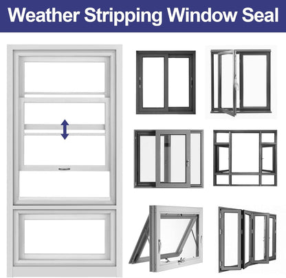 Nisorlin Foam Weatherstripping Window Sealer – Sleep Sanctuary Upgrade, Nursery and Bedroom Insulation