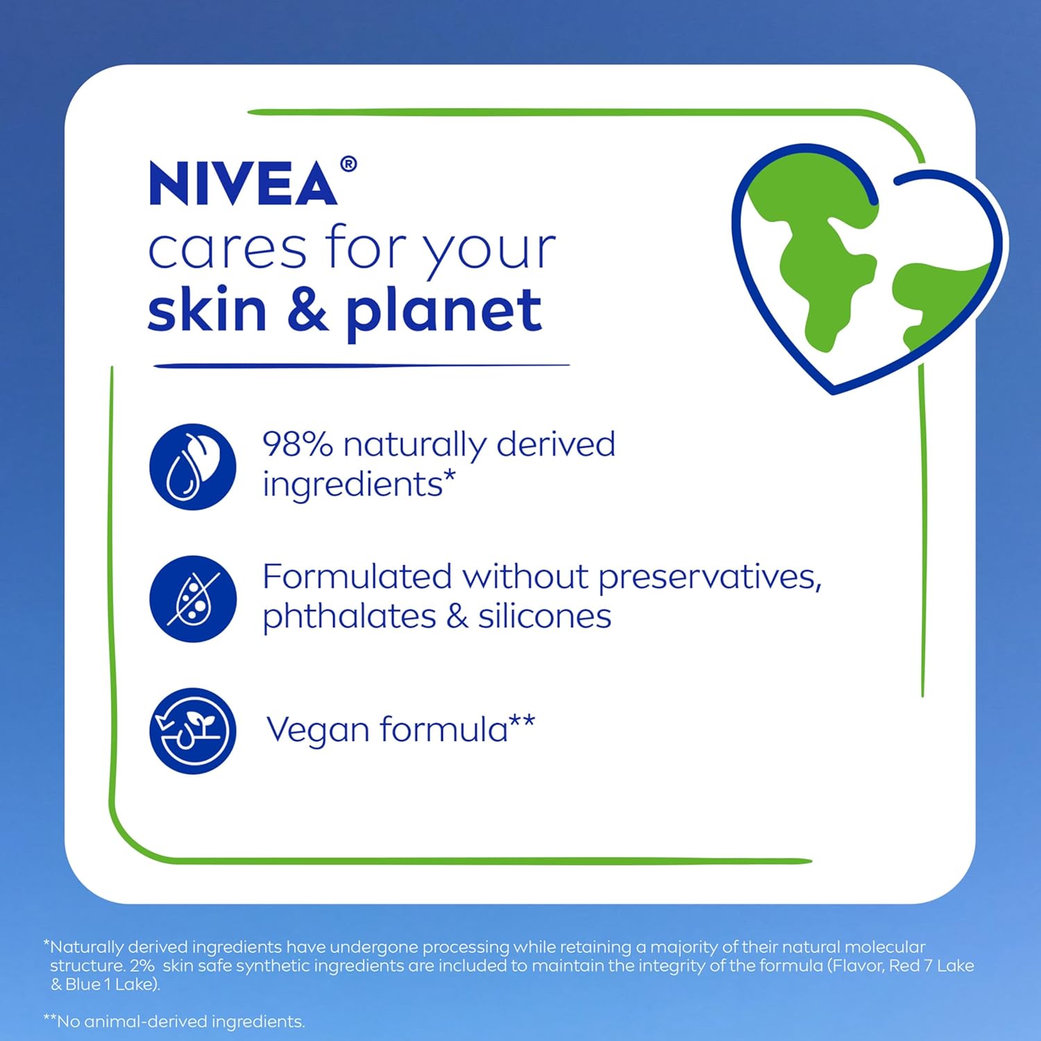 NIVEA 3-in-1 Lip Care Stick – Bedtime Wind-Down Ritual with Vitamins C and E, Subtle Burgundy Tint
