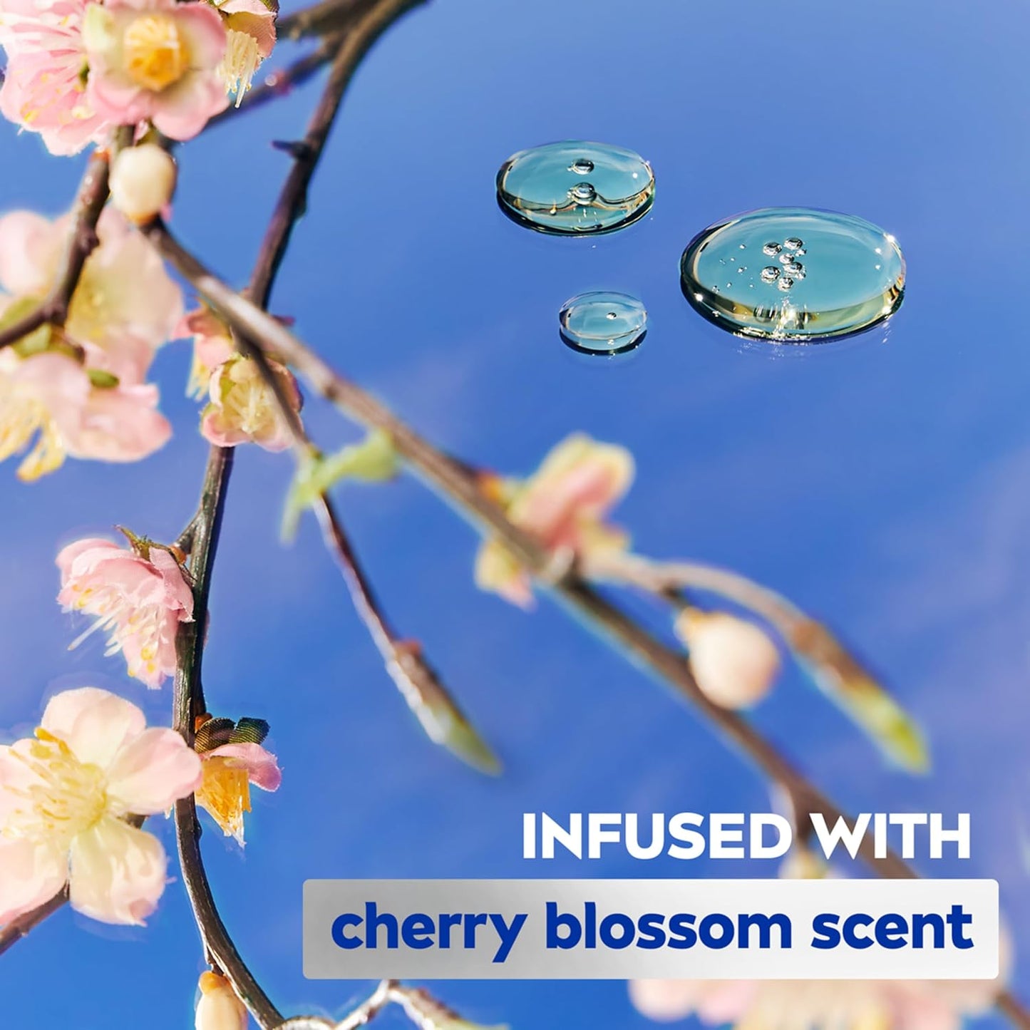 NIVEA Cherry Blossom Body Lotion – Dermatologically Tested Daily Lotion for Sensitive Skin, 16.9 Fl Oz Pump