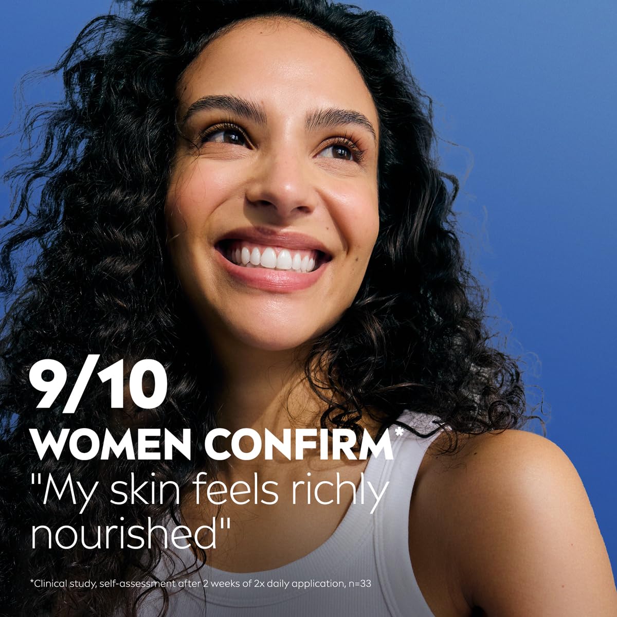 NIVEA Cocoa Butter Moisturizer with Hyaluronic Acid, 72-Hour Hydrating Lotion for Bedtime Wind-Down Routine, 33.8 Fl Oz