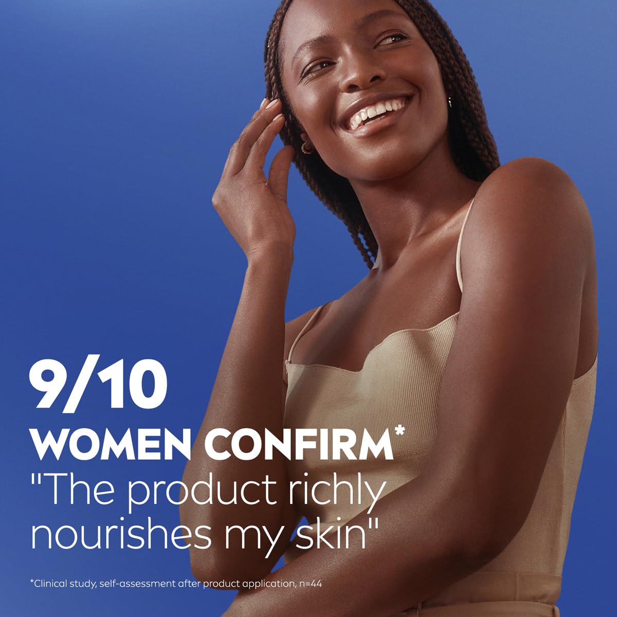 NIVEA Essentially Enriched Body Lotion for Very Dry Skin, Practical Housewarming or Birthday Gift for Mom, Hyaluronic Acid and Almond Oil, 33.8 Fl Oz
