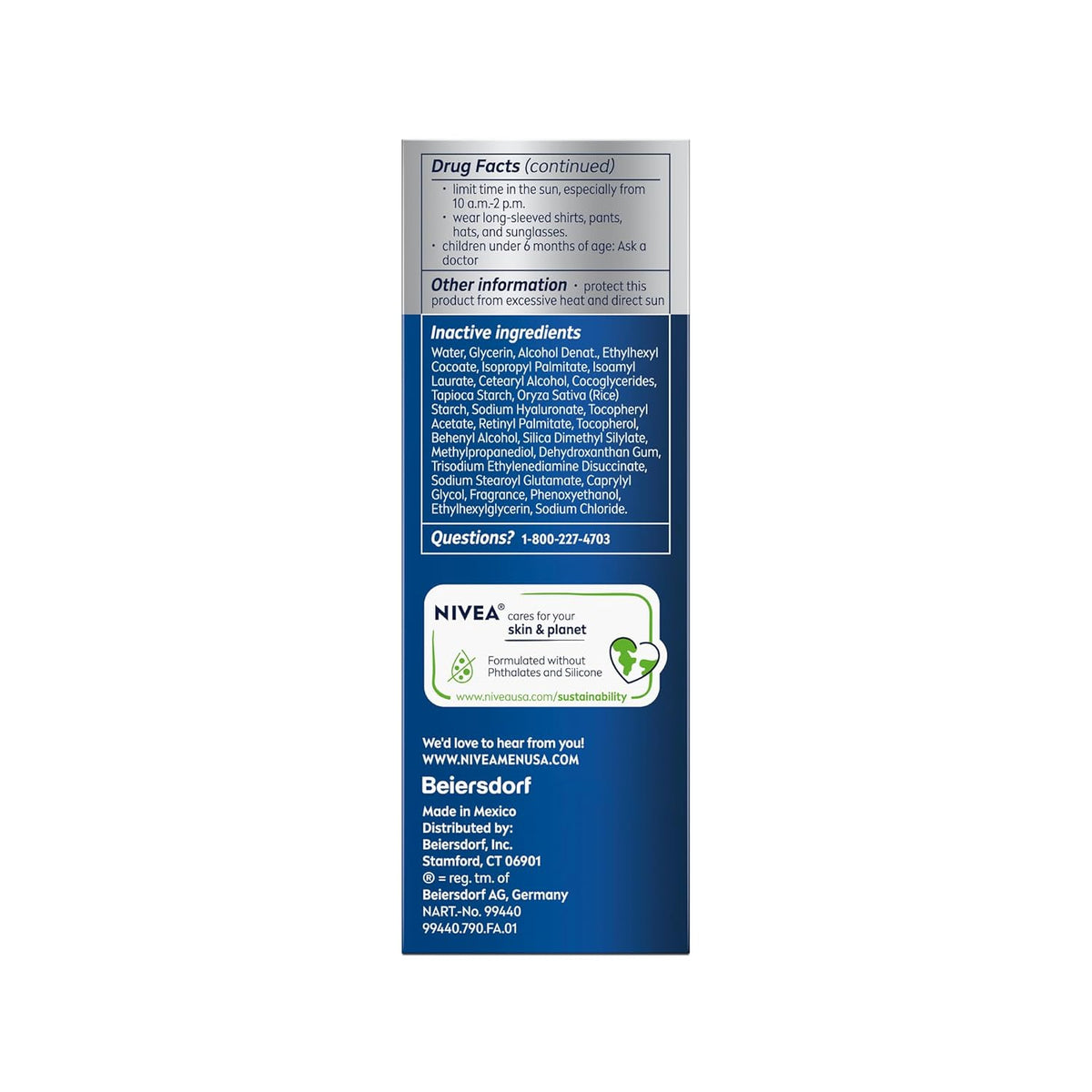 NIVEA MEN 2-in-1 Anti-Aging Face Lotion with Pro-Retinol and SPF – Streamlined Grooming for the Less-Is-More Cabinet