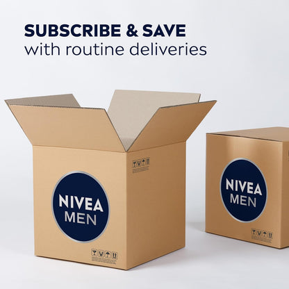 NIVEA MEN Age Defense Advanced Face Serum – Mindful Morning and Evening Skincare Step for Men Over 30