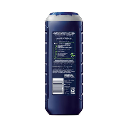 NIVEA MEN Maximum Hydration Aloe Vera Body Wash for Dry Skin – Portable All-in-One Cleanser for Camping Trips and Outdoor Adventures