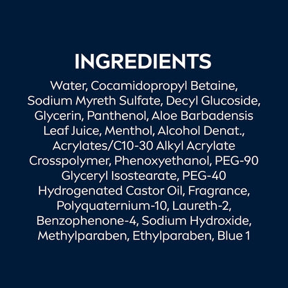 NIVEA MEN Maximum Hydration Face Wash – Calming Post-Workout Face Cleanser with Provitamin B5 for a Mindful Grooming Routine