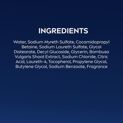 NIVEA MEN Sensitive Bamboo Body Wash – Mindful Self-Care Shower Gel for Men with Sensitive Skin