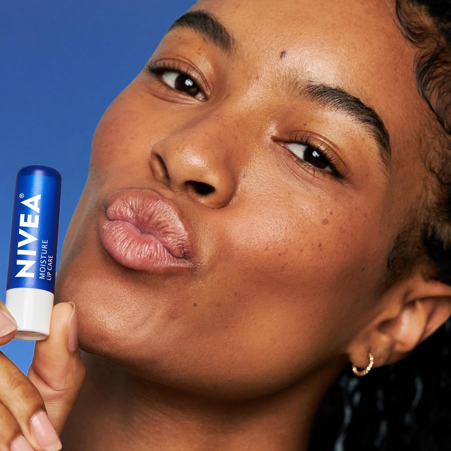 NIVEA Moisture Lip Care – Spa-Like At-Home Pampering Staple, Vitamin C and E Lip Balm for Wellness Routines