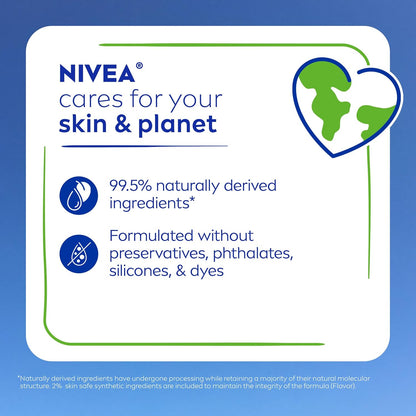 NIVEA Moisture Lip Care – Spa-Like At-Home Pampering Staple, Vitamin C and E Lip Balm for Wellness Routines