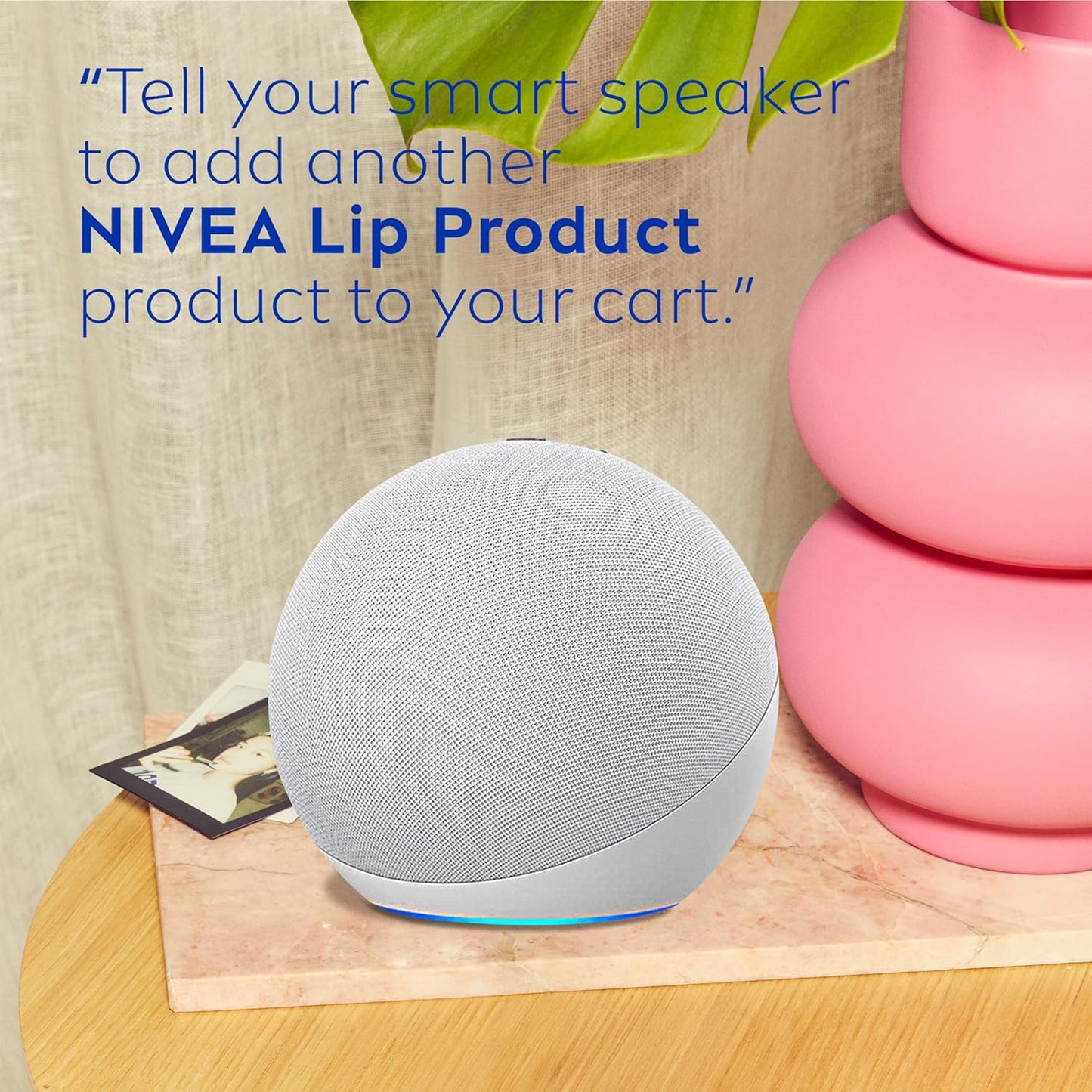 NIVEA Moisture Lip Care – Spa-Like At-Home Pampering Staple, Vitamin C and E Lip Balm for Wellness Routines