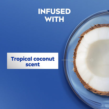 NIVEA Oil Infused Coconut and Monoi Body Lotion – Long-Lasting Fragrance Lotion for Meditation Spaces