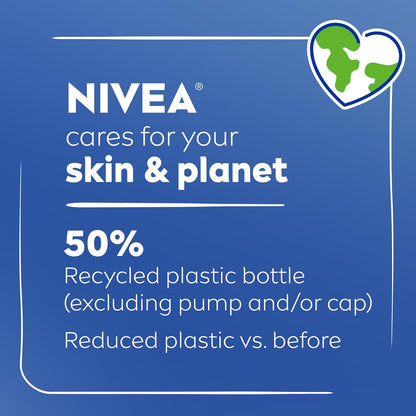 NIVEA Original Moisture Body Lotion with Vitamin E – Post-Shower Wind-Down Hydration for Soft, Healthy Skin, 16.9 Fl Oz