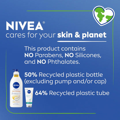 NIVEA Sheer Hydration and Skin Toning Body Care Set – Refined Q10 and Vitamin C Duo for a High-End Routine