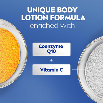 NIVEA Sheer Hydration and Skin Toning Body Care Set – Refined Q10 and Vitamin C Duo for a High-End Routine