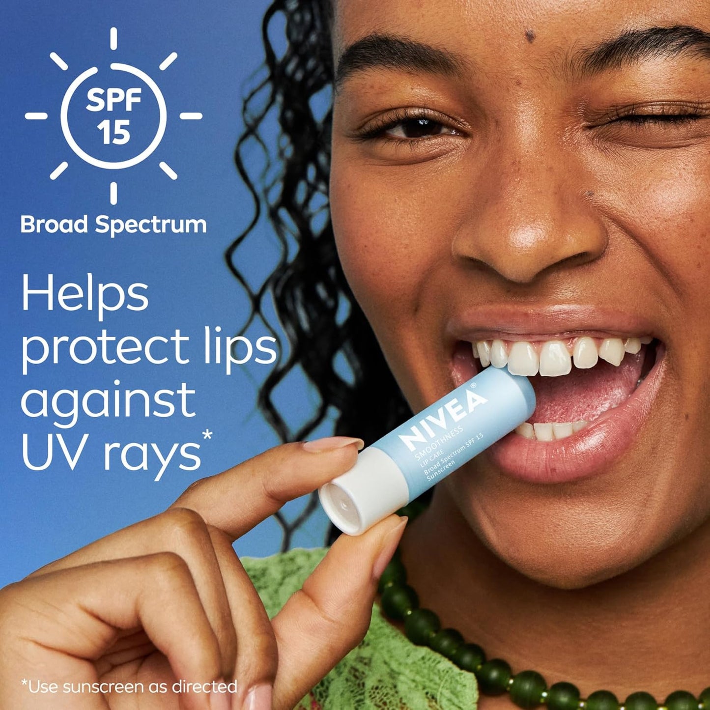 NIVEA Smoothness Lip Care 3-in-1 Pack of 4 – Thoughtful Holiday Gift for Coworkers, Friends, and College Students