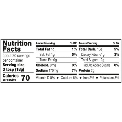 no added sugar formulation (uses acesulfame potassium and sucralose for sweetness)