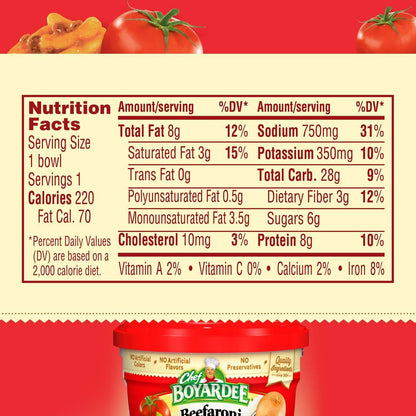 no artificial flavors, colors, or preservatives