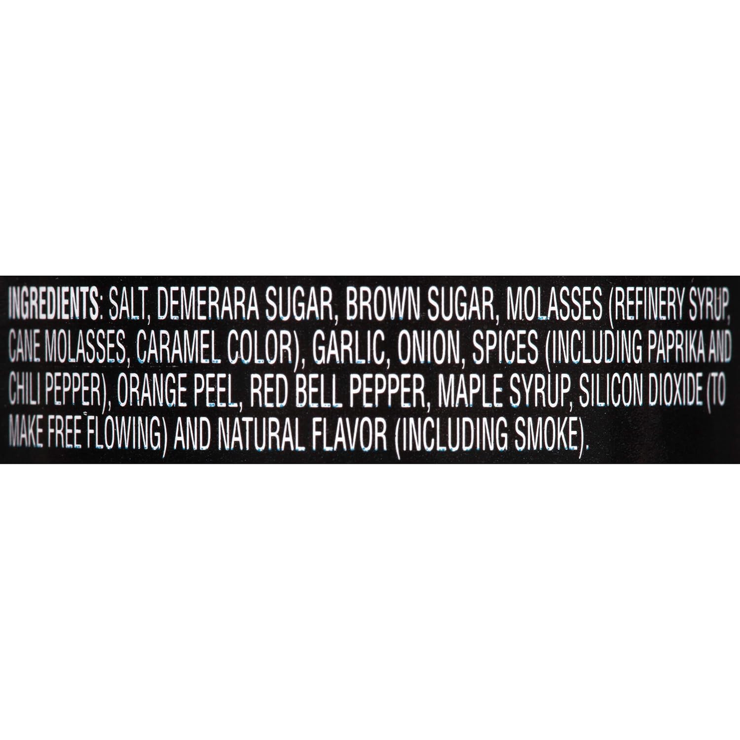 no msg and no artificial flavors added