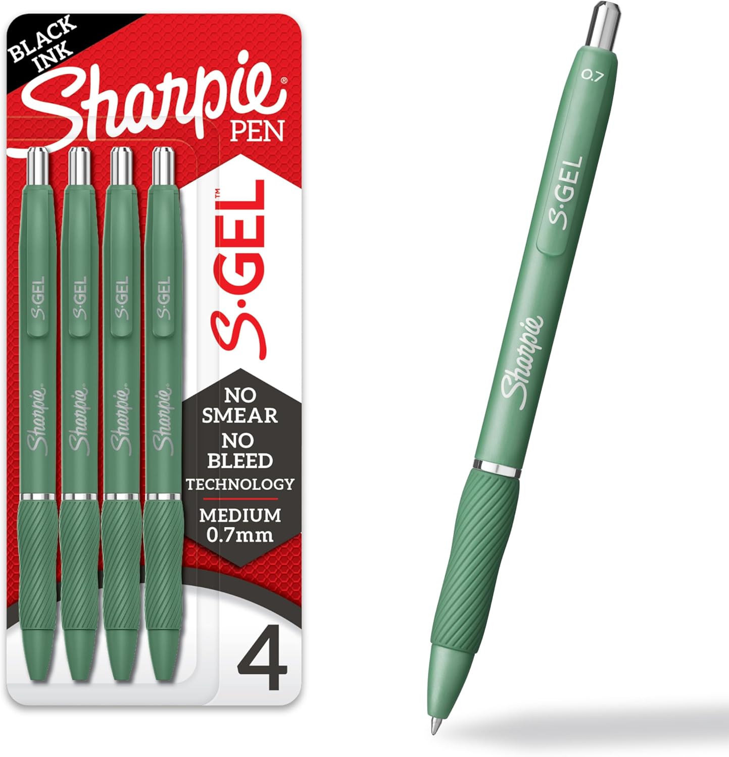 no smear, no bleed gel ink technology