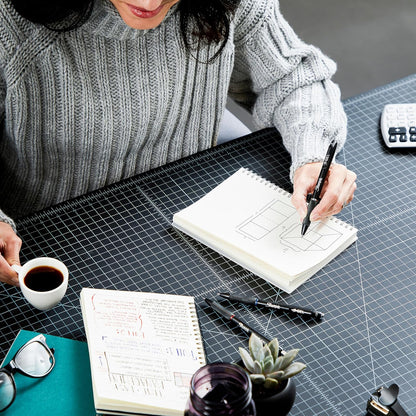 no smear, no bleed ink formula for clean pages