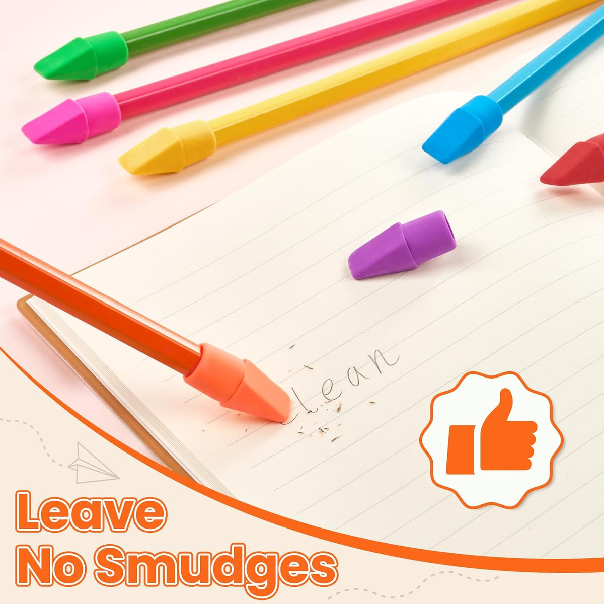 no-smudge formula that removes pencil marks without tearing paper
