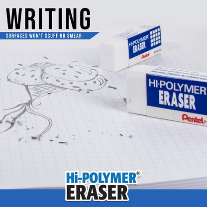 no-smudge, no-tear, no-ghosting erasing performance
