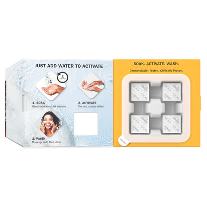 No-Spill Facial Cleanser Pads – Adventure-Proof Dry Pack for Hotel and Outdoor Skincare