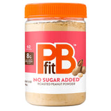PBfit No Sugar Added Peanut Butter Powder for Camping Trips, Lightweight Protein for Trail Snacks