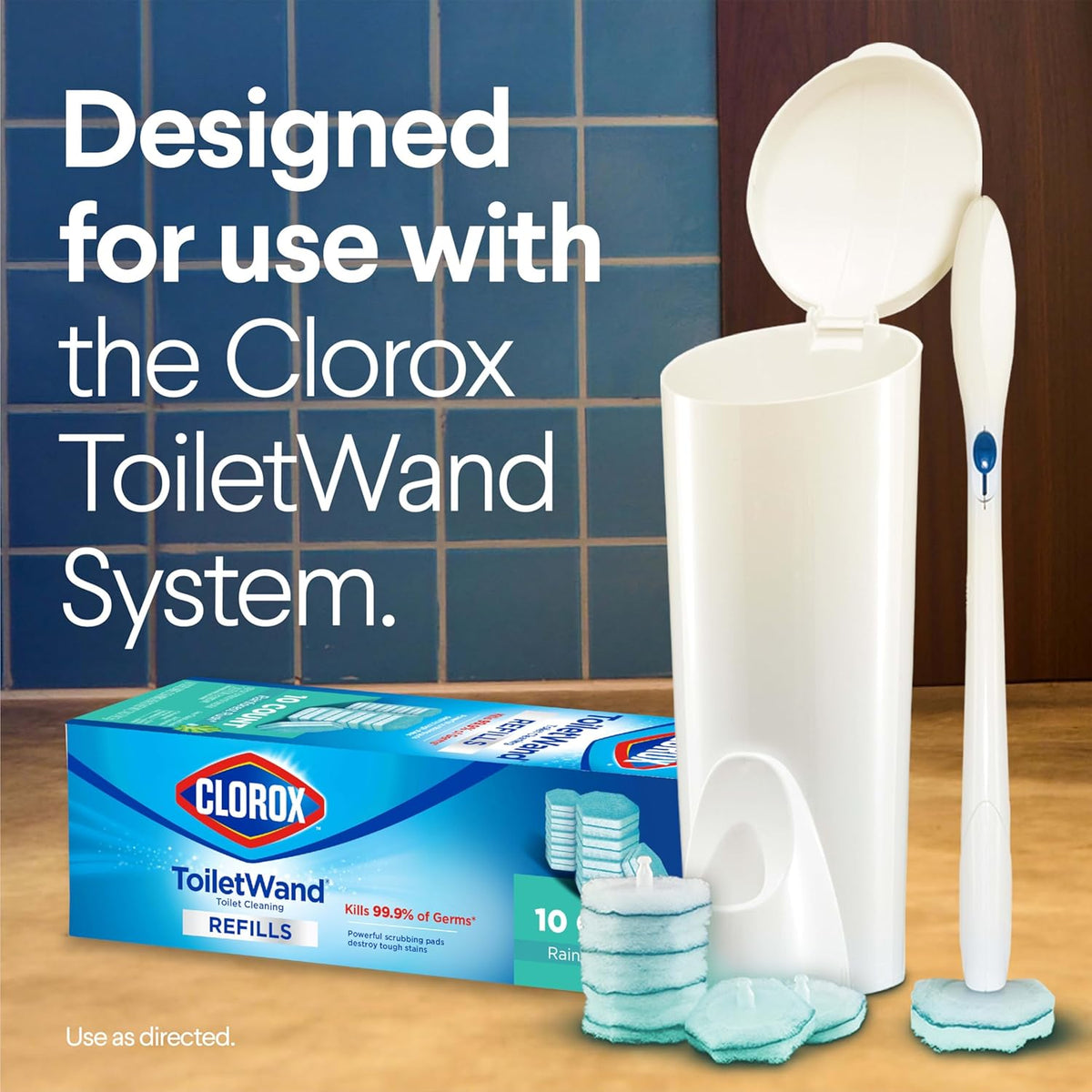 non-abrasive formula safe for porcelain, chrome, enamel, and synthetic marble