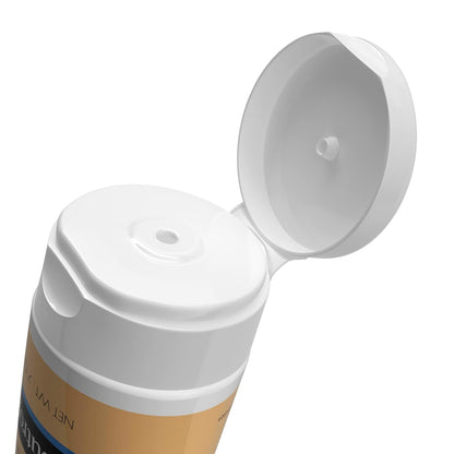 non-comedogenic, dermatologist-tested, residue-free rinse